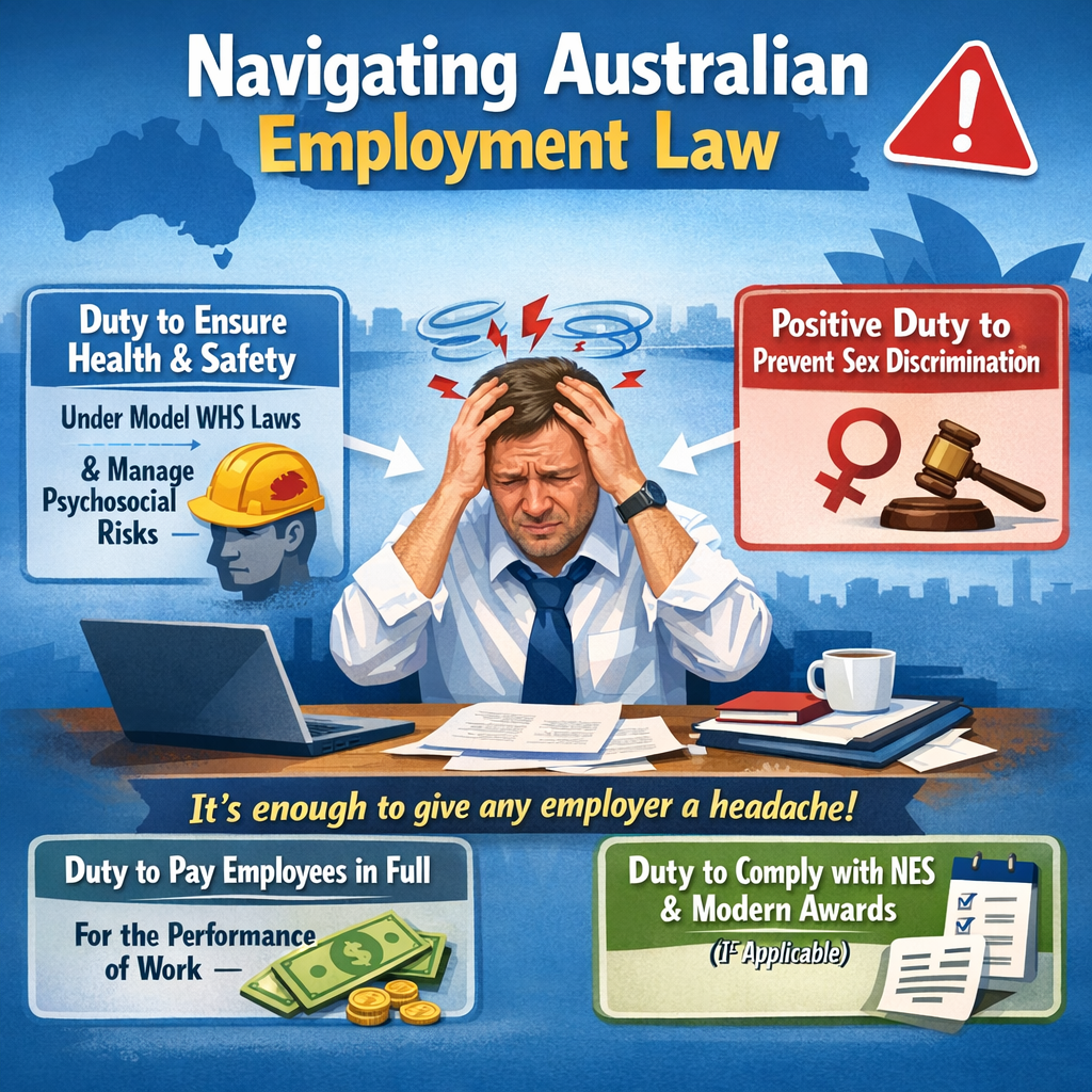 Navigating Australian employment law is complex.